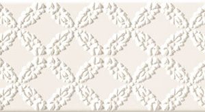 Tubadzin Blanca C white dekor