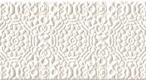 Tubadzin Blanca D white dekor