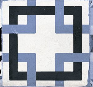 Cifre Hydra Azul RG brillo 20x60 dekor