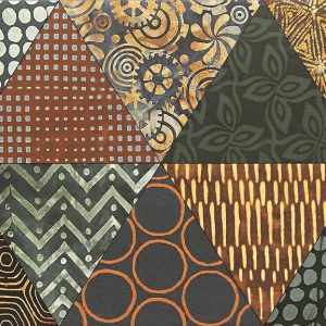 Tubadzin Goldgreen B dekor