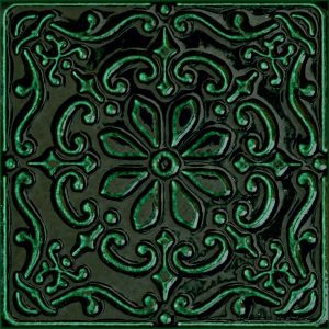 Tubadzin Tinta green dekor