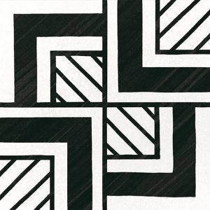 Equipe Caprice Metropolitan B&W 20x20 padlólap