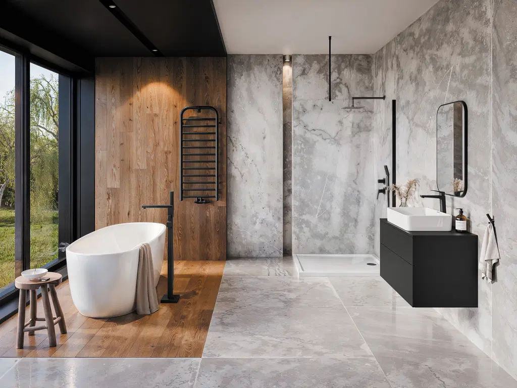 Deante Blur BQL_N20K magasított mosdó csaptelep, fekete - Image 4