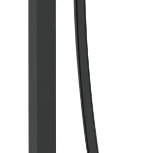 Deante Blur NGA_N52K zuhanyszett fali rúddal, gégecsővel, fekete