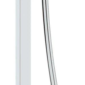 Deante Blur NGA_052K zuhanyszett fali rúddal, gégecsővel, króm