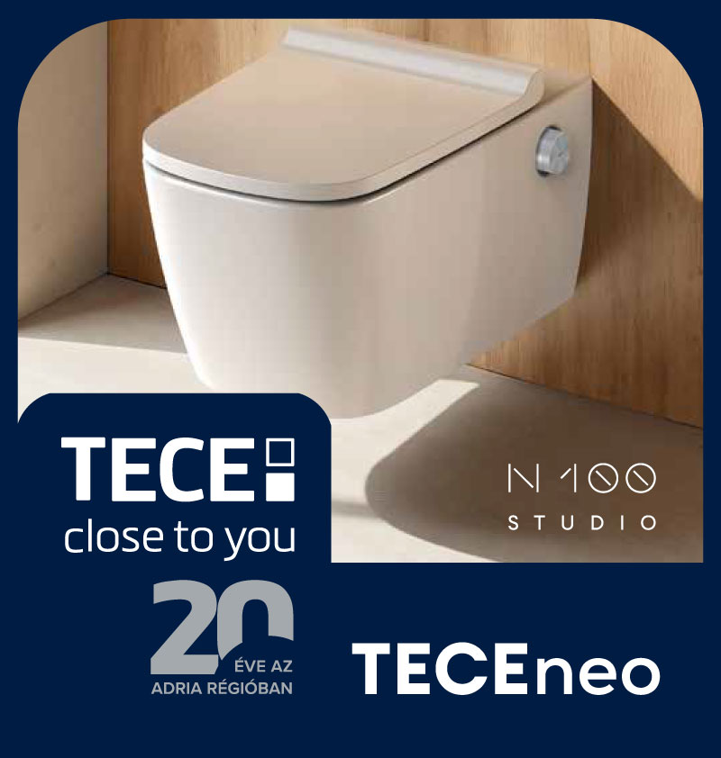 TECEneo bidé funkciós WC szett