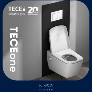 TECEone bidé funkciós WC szett